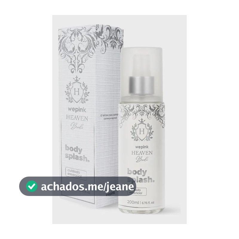 Wepink Heaven Bride Feminino Desodorante Colônia