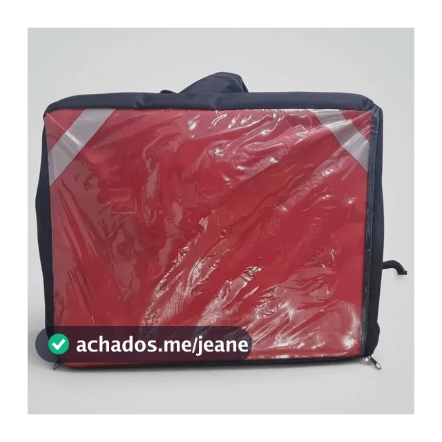 Bag Mochila Térmica Completa C/ Isopor 45 Litros Motoboy