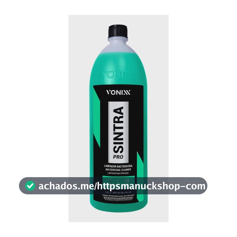 Sintra Pro Limpeza Interna De Veiculos Vonixx 1,5l