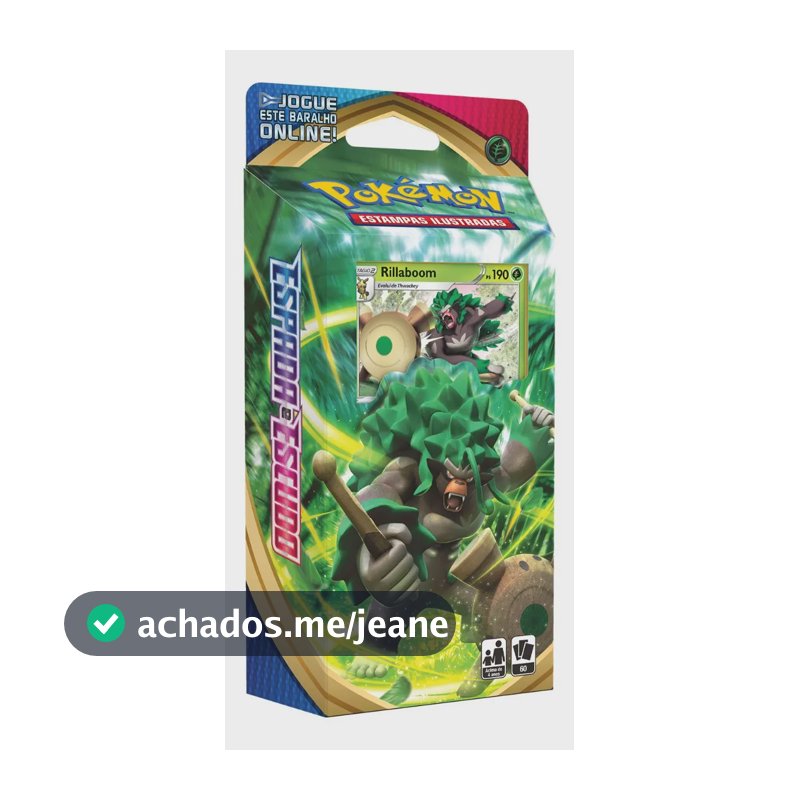 Deck Pokémon Espada E Escudo Rillaboom - Copag Português