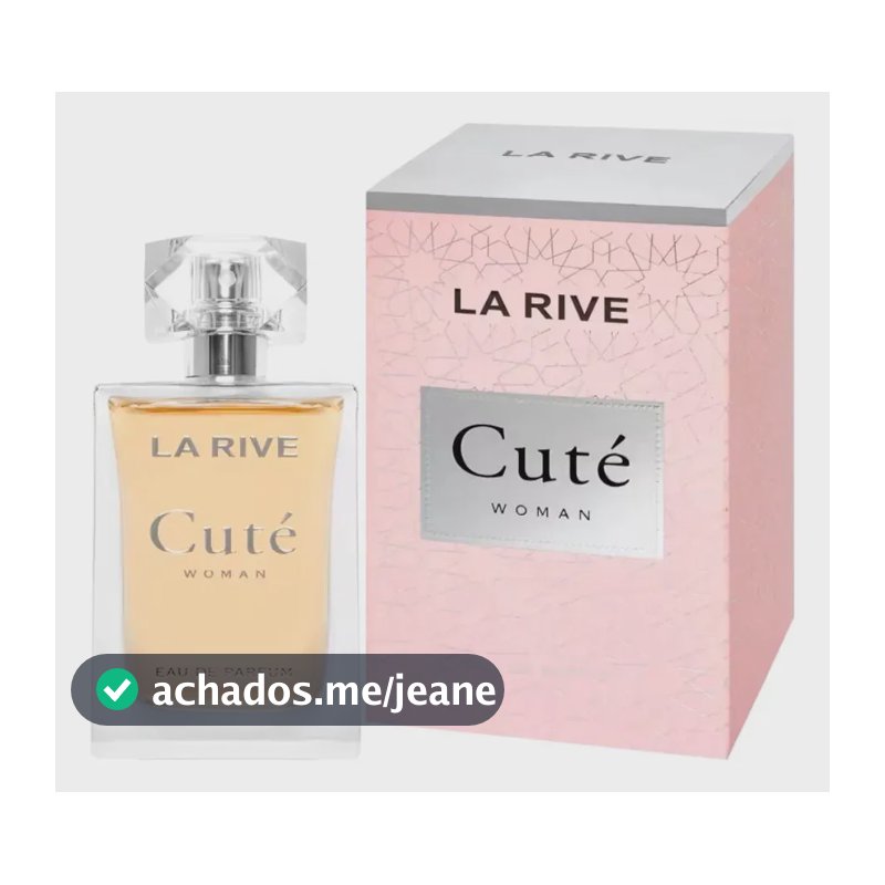 Perfume Feminino Cuté Woman Eau De Parfum 100ml La Rive