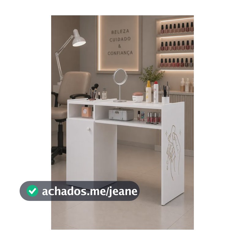 Mesa Manicure Nail Designer Pedicure Profissional Oferta Top Desenho Personalizado