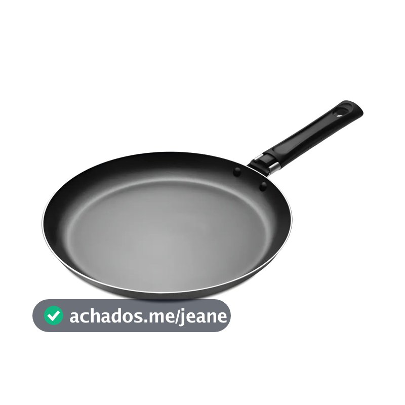 Panquequeira Tapioqueira Antiaderente 22cm Cinza Panelux