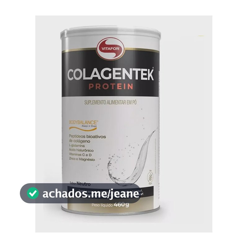 Suplemento Alimentar Colagentek Protein Neutro 460g Vitafor