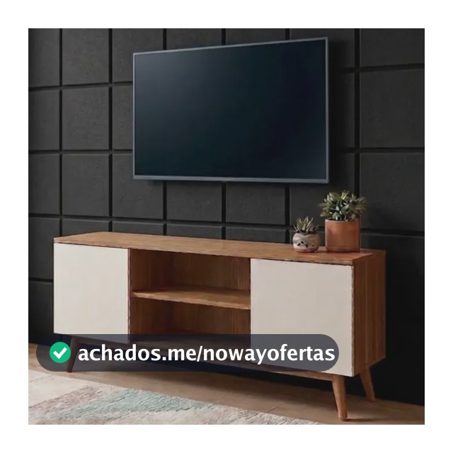Rack Estante Industrial Mdp 120x60 Com Espaço Pra Decoração Branco