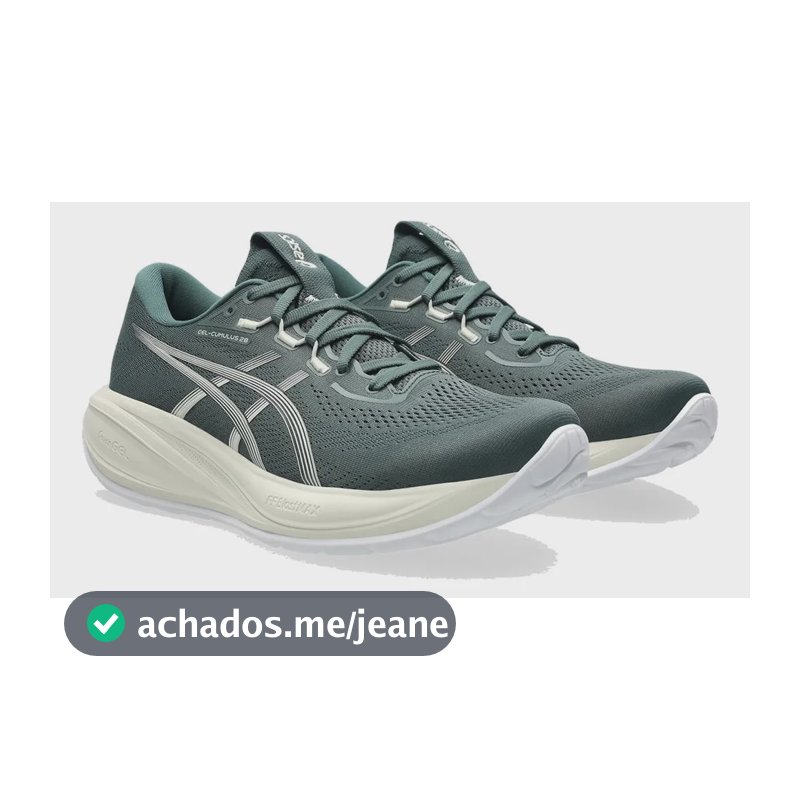 Tênis Asics Gel-cumulus 28 Masculino Cinza/branco 40 Br
