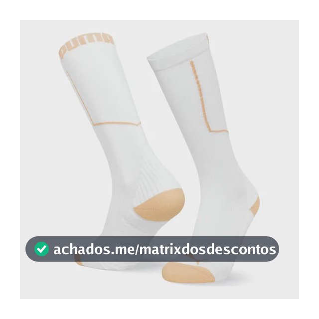 Meia De Compressão Esportiva Puma 3/4 Longa Dry Original+nf