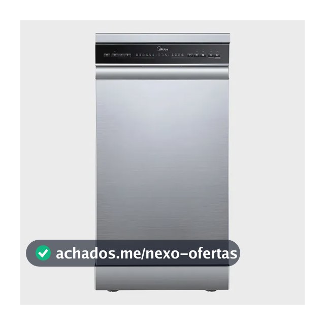 Lava Louças 10 Serviços Inox Smarthome Midea