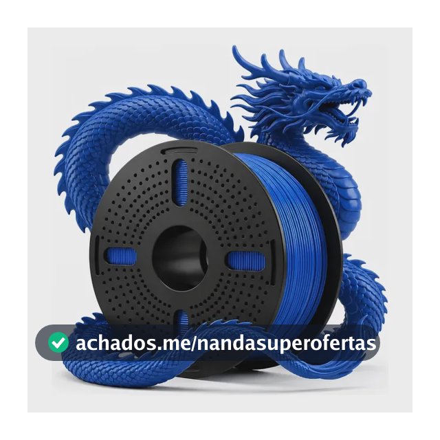 Filamentos Impressora 3d Print Pulse 1 Kg Pet G 1.75mm Core Azul