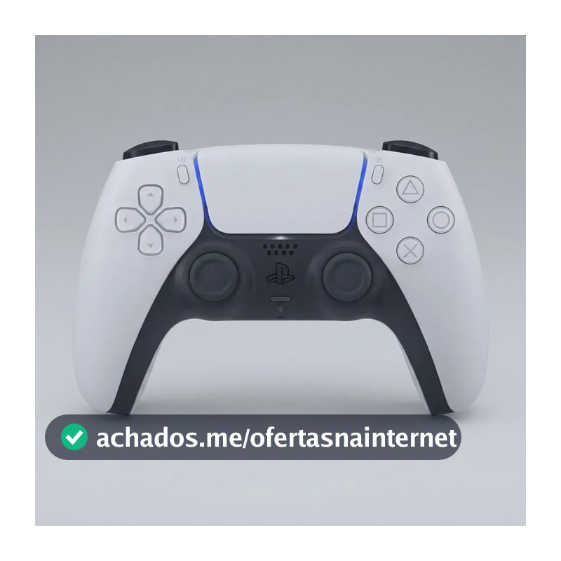 Controle Sony CFI-ZCT1W Sem Fio White Ps5