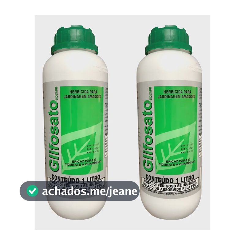 2x Glifosato Mata Mato Forte Líquido - O Melhor Do Mercado