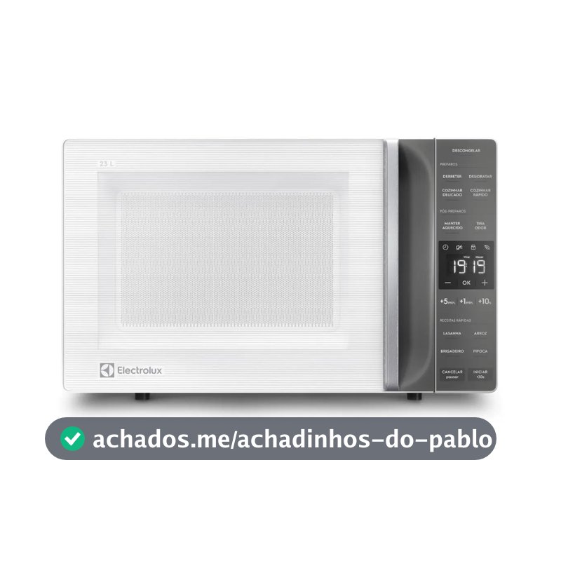 Micro-ondas Electrolux Branco 23L Efficient ME23B