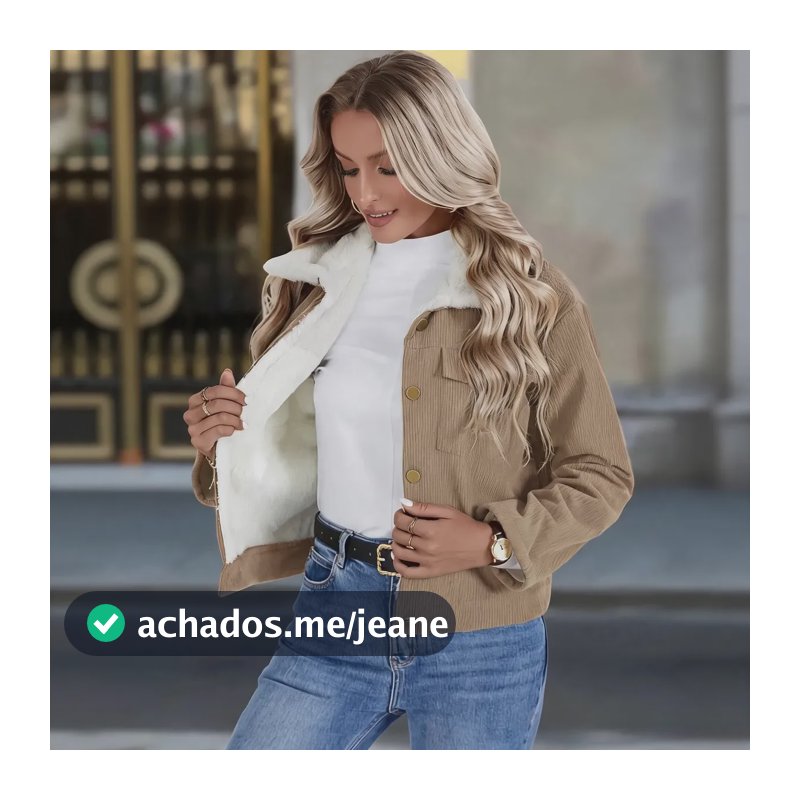 Casaco Feminino De Outono E Inverno,casual E Estiloso Cáqui S