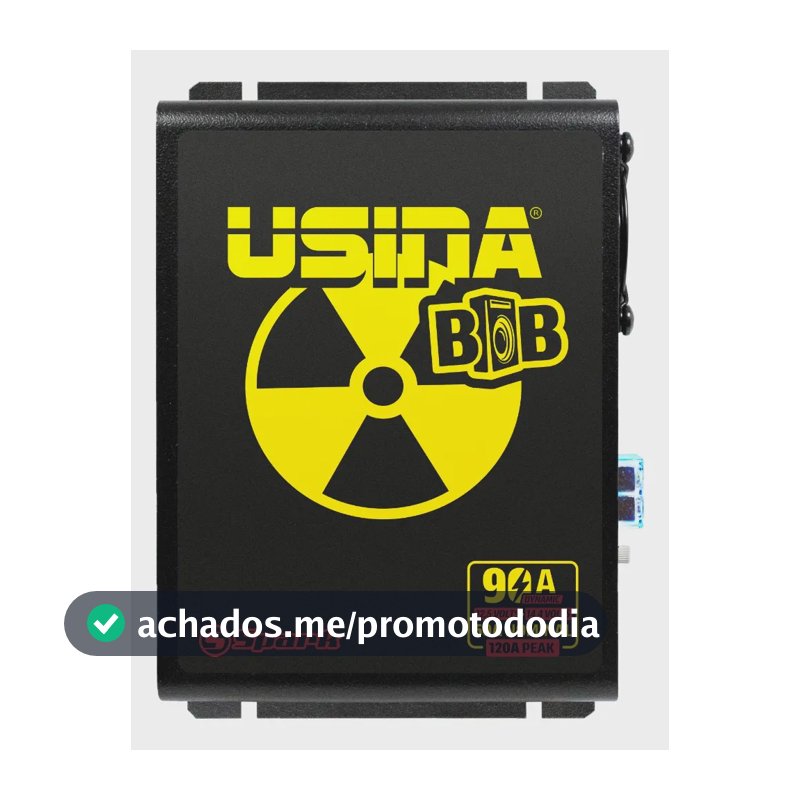 Fonte Automotiva Caixa Usina Bob 90a Bivolt Automática Som