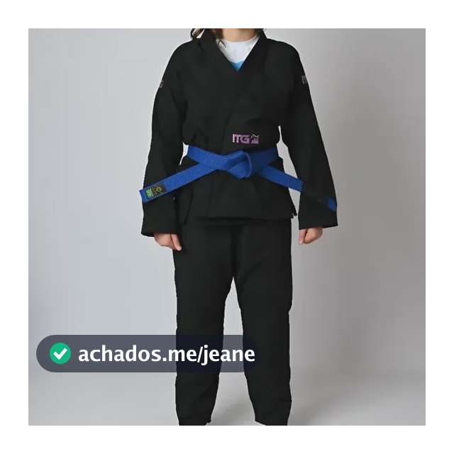 Kimono De Jiu Jitsu Feminino Trançado