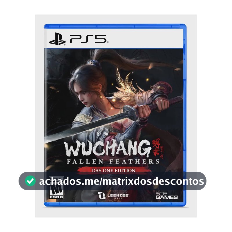 Wuchang Fallen Feathers Day One Edition Ps5 Midia Fisica