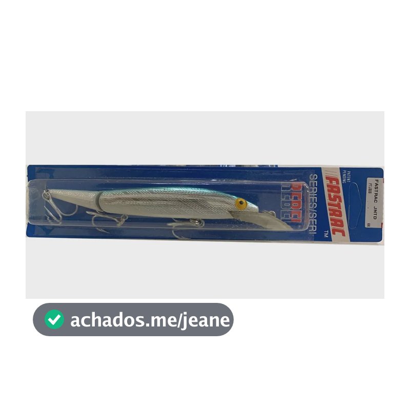 Isca Artificial Rebel Fastrac JNTD Articulada para Anchovas e Xaréus