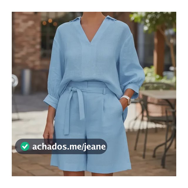 ..affordable Conjunto De Camisa E Calça De Linho Para ..