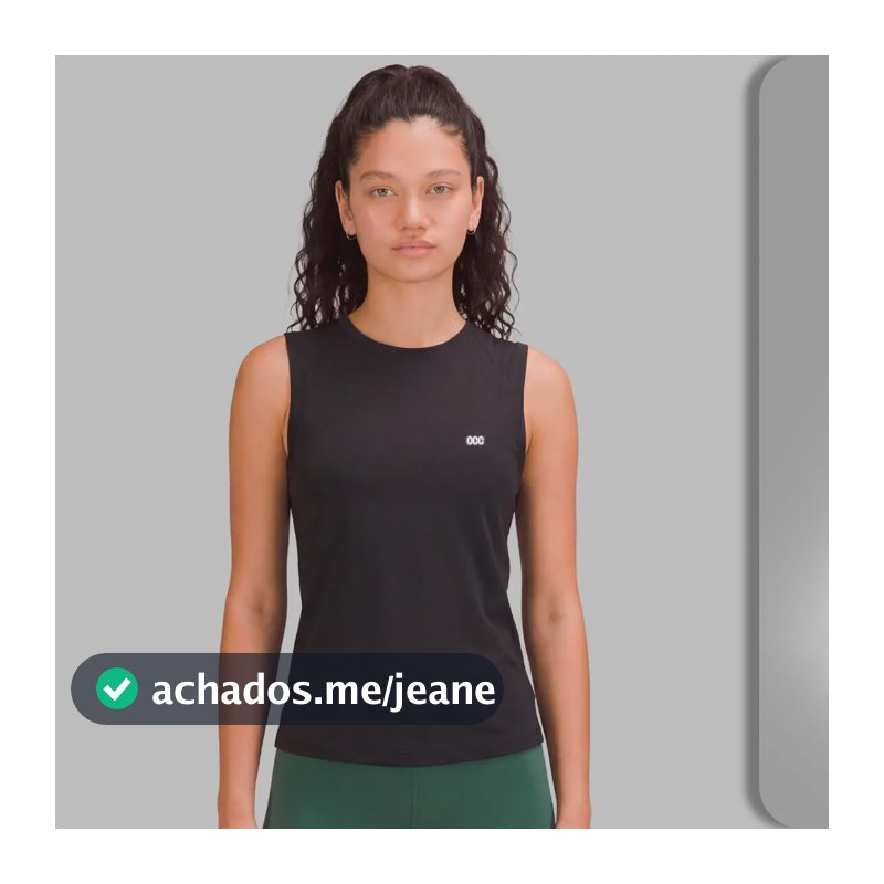 Camisa Regata Feminina Poliamida Furadinha Corrida Academia Preto G