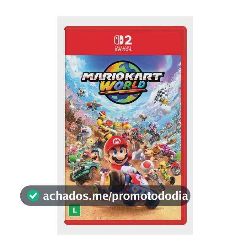 Jogo Mario Kart World Switch 2 Nintendo