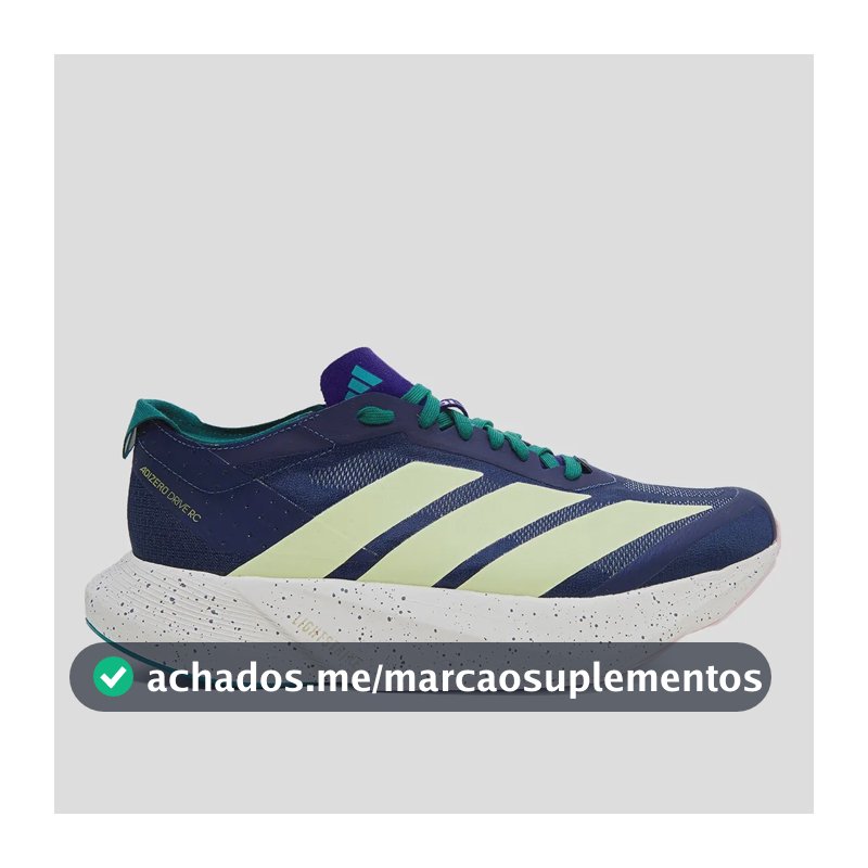 Tênis Masculino Adizero Drive Rc adidas Azul Liso 41 Br