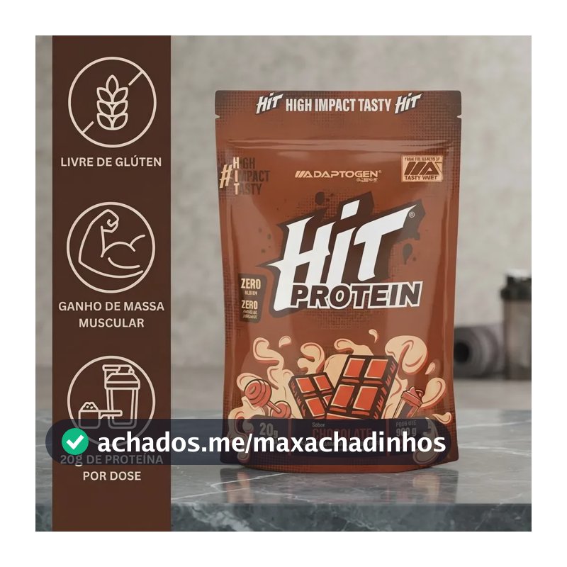 Whey Protein Adaptogen Hit Chocolate proteína