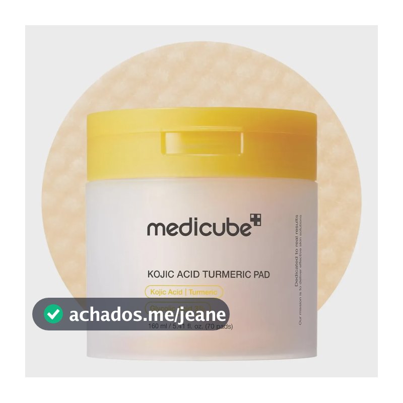 Clareador Facial Pele Medicube Kojic Acid Turmeric Skincare