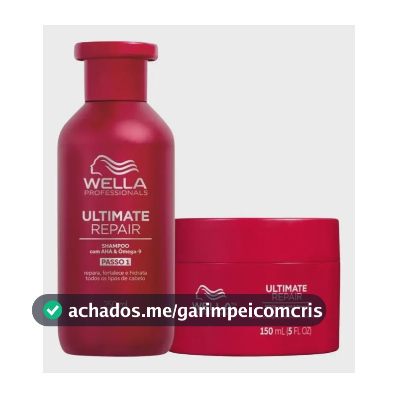 Wella Professionals Ultimate Repair Kit Shampoo E Máscara