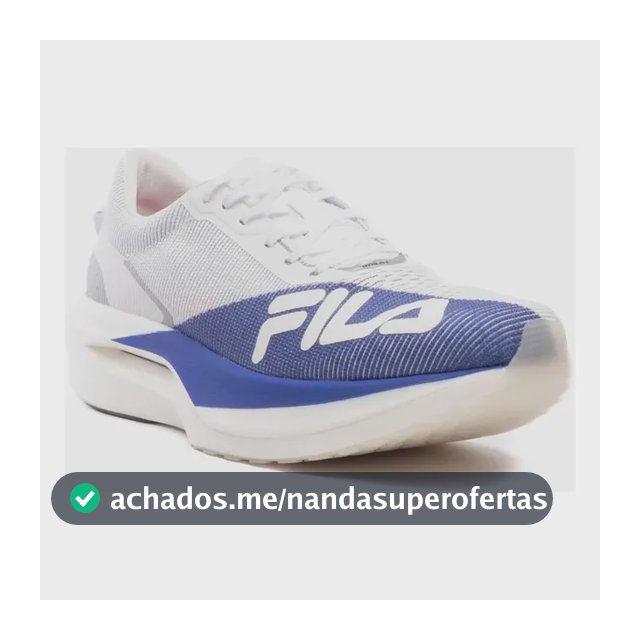 Tênis Fila Racer Carbon 3 Corrida Placa Carbono Branco 38,0 Br