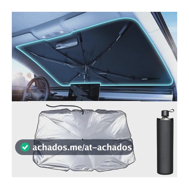 Quebra Sol Para Brisa Carro Protetor Solar Quebra Sol Eletro