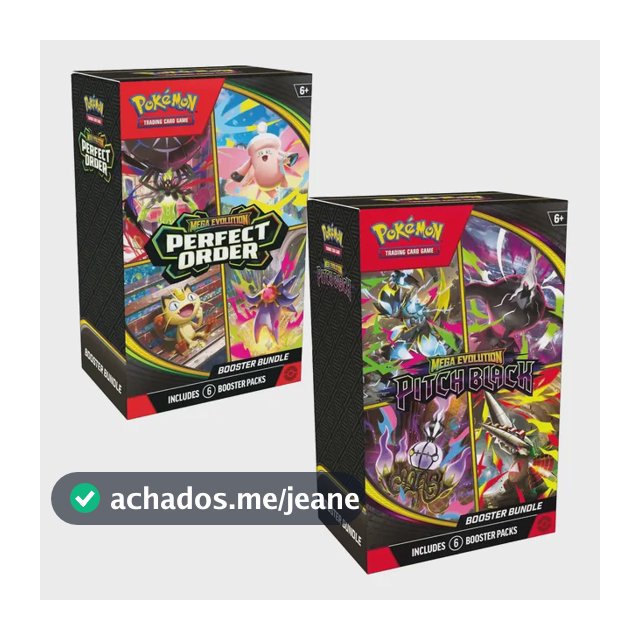 Pokémon Pitch Black Perfect Order Booster Bundle Mini Bb Ing