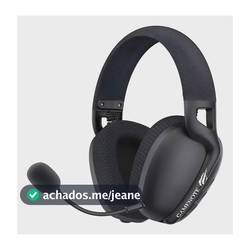 Fone De Ouvido Preto Havit Gamenote Fuxi-h6 - Black Preto