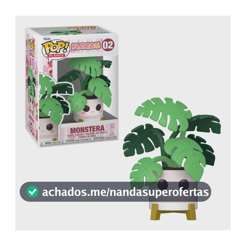 Boneco Funko Pop! Plantas - Monstera