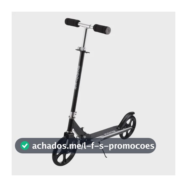 Atentu Patinete Infantil Menina Menino Adulto Adolescente preto e dobrável