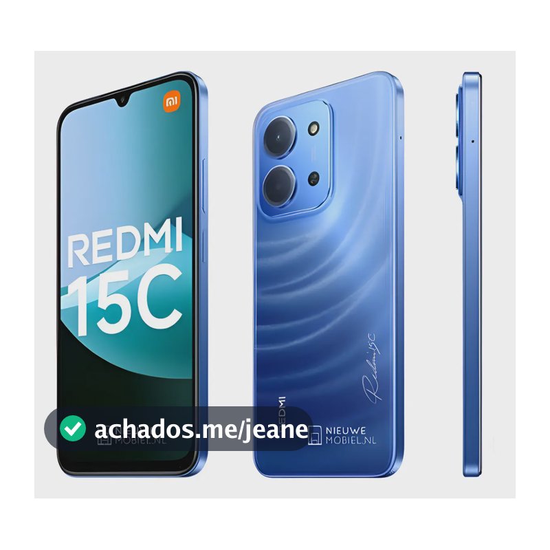 Xiaomi Redmi 15c 256GB/8GB Azul