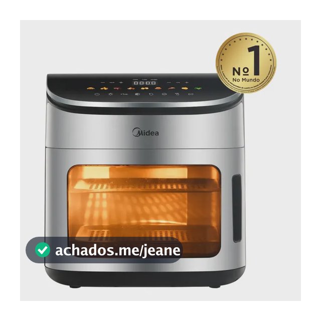 Fritadeira Air Fryer Oven 12l Digital Midea 127v