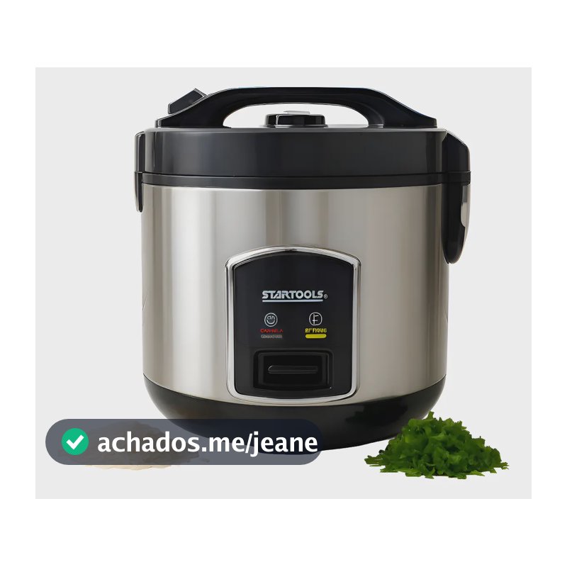 Panela Elétrica De Arroz 1 Litro - Mantém Quente Preto 220v