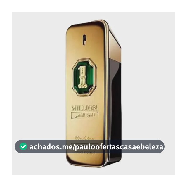 Perfume Rabanne 1 Million Golden Oud Parfum Intense Masculino 100ml perfume árabe Oud