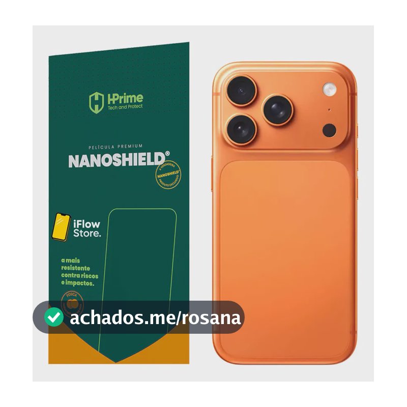 Pelicula Hprime Verso Nanoshield Fosca Para iPhone 17 Pro