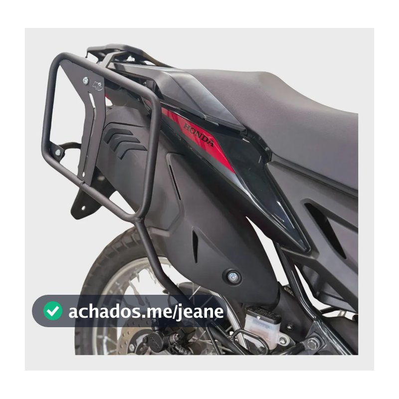 Afastador Alforge Bros 160 / Xre 190 2025 2027 Preto Fosco Ma acessórios