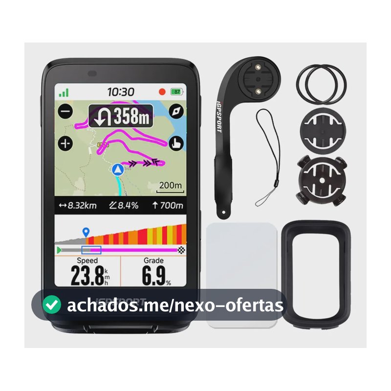 Gps Bike Igpsport Binavi Touch Screen Mapa Rota Iclimb