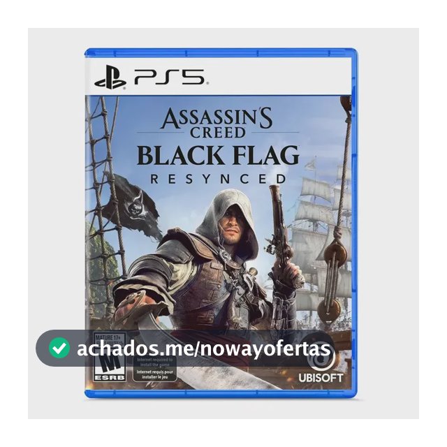 Assassins Creed Black Flag Resynced Ps5 Midia Fisica