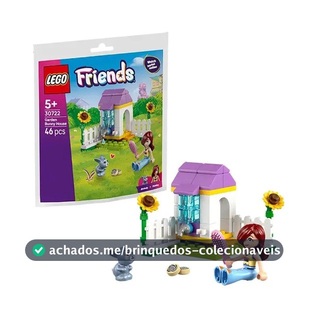 Lego 30722 - Casa Do Coelho De Jardim - Lego Friends 46 Peça 46 Paisley