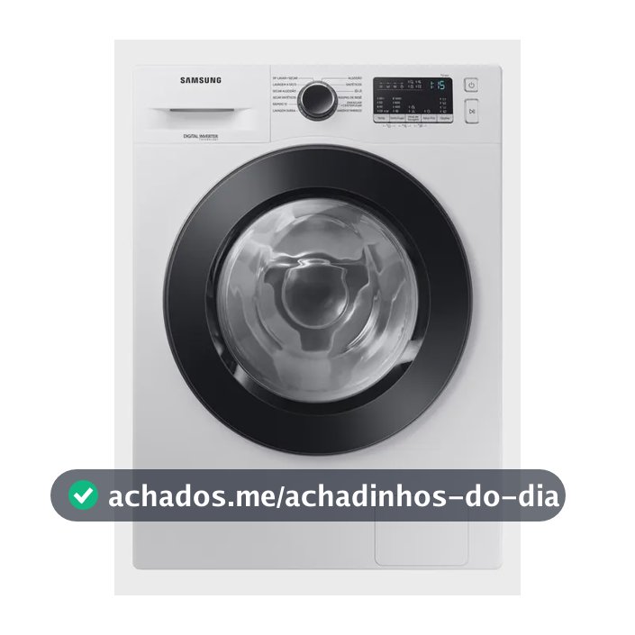 Lava E Seca Samsung Wd11m Com Digital Inverter Branca 11kg Cor Branco