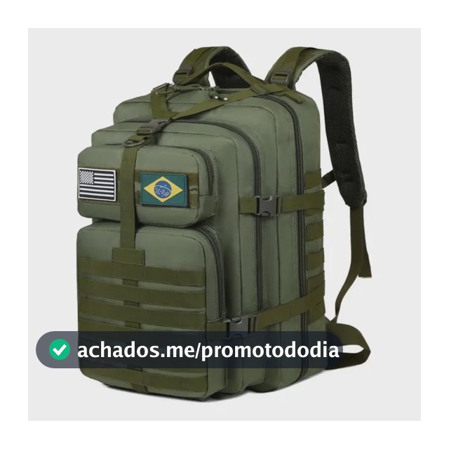 Mochila Tática Impermeável Militar Reforçada Grande 50litros