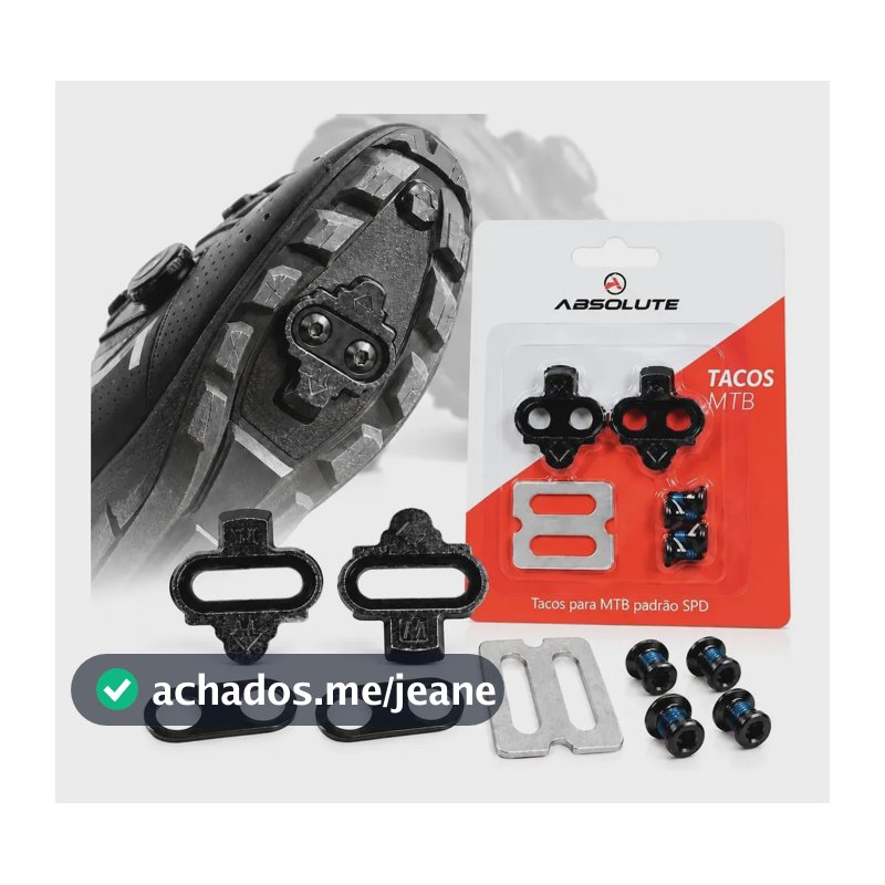 Taquinhos Absolute Pedal Clip Shimano Sapatilha Bike Mtb Spd