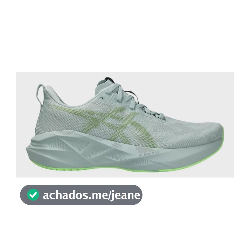 Tênis Asics Novablast 5 Masculino Verde Liso 40 Br