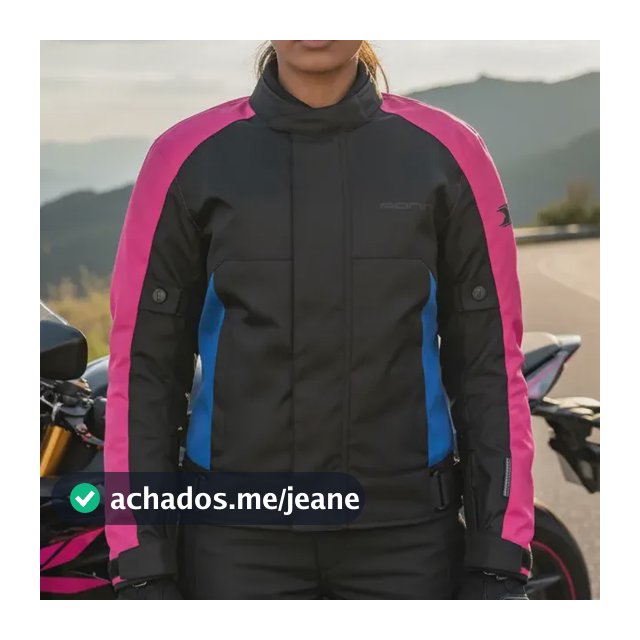 Jaqueta Moto Feminina Texx Ronin V2 Lady Impermeável