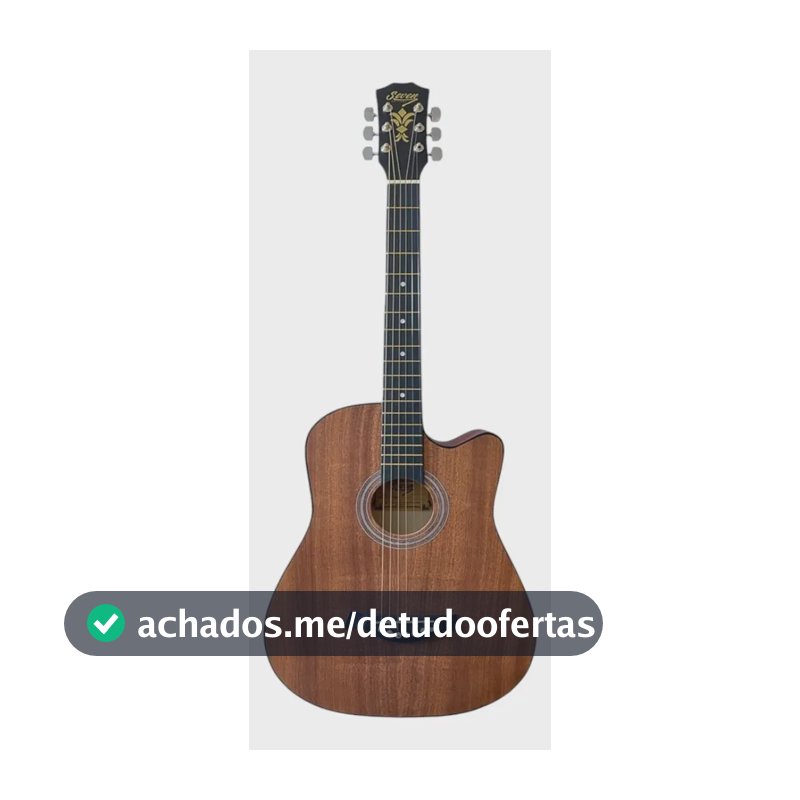 Violao Acustico Seven Mini Folk Sv-27 Mh Mahogany