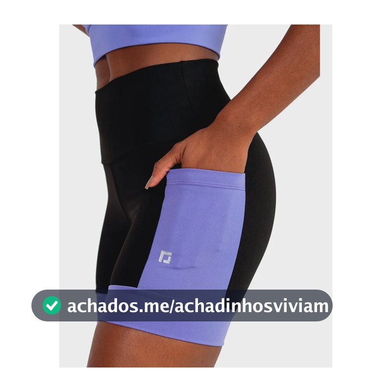 Shorts Para Corrida De Compressão Feminino Lilás M